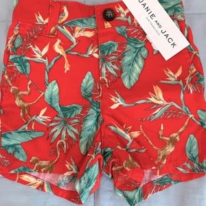 Boys topical print shorts new with tags